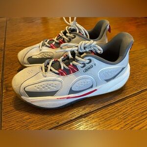 AND1 Kids Sneakers - Gray and Red